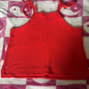 Madewell Red Tank Top